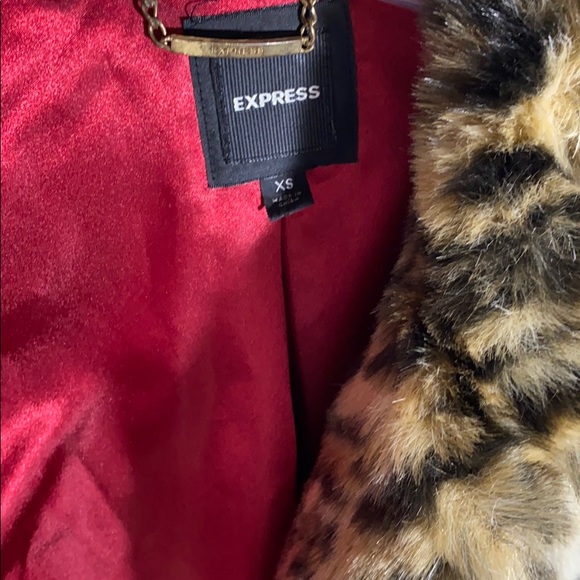 Express Leopard print jacket - Picture 4 of 6
